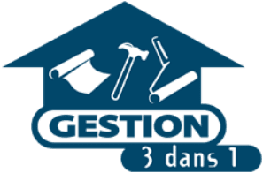 Gestion 3 dans 1 / peinture / tirage de joints / enduit acrylique